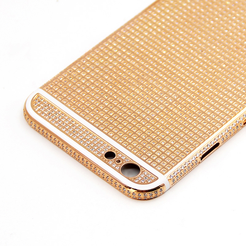 iPhone 6s rose gold housing completed diamond